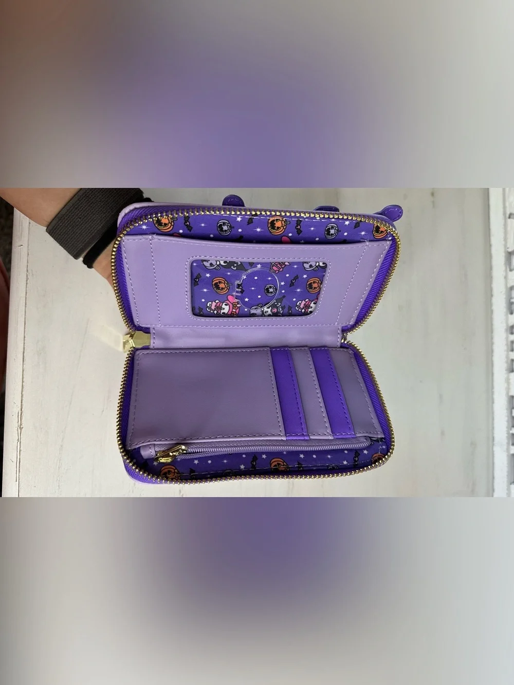 LOUNGEFLY MY MELODY AND KUROMI WALLET